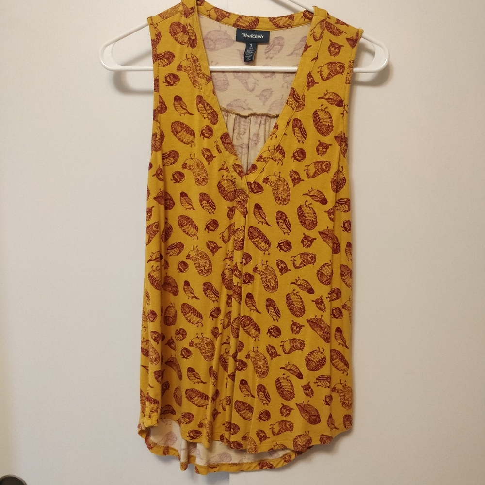 Golden Owl Top